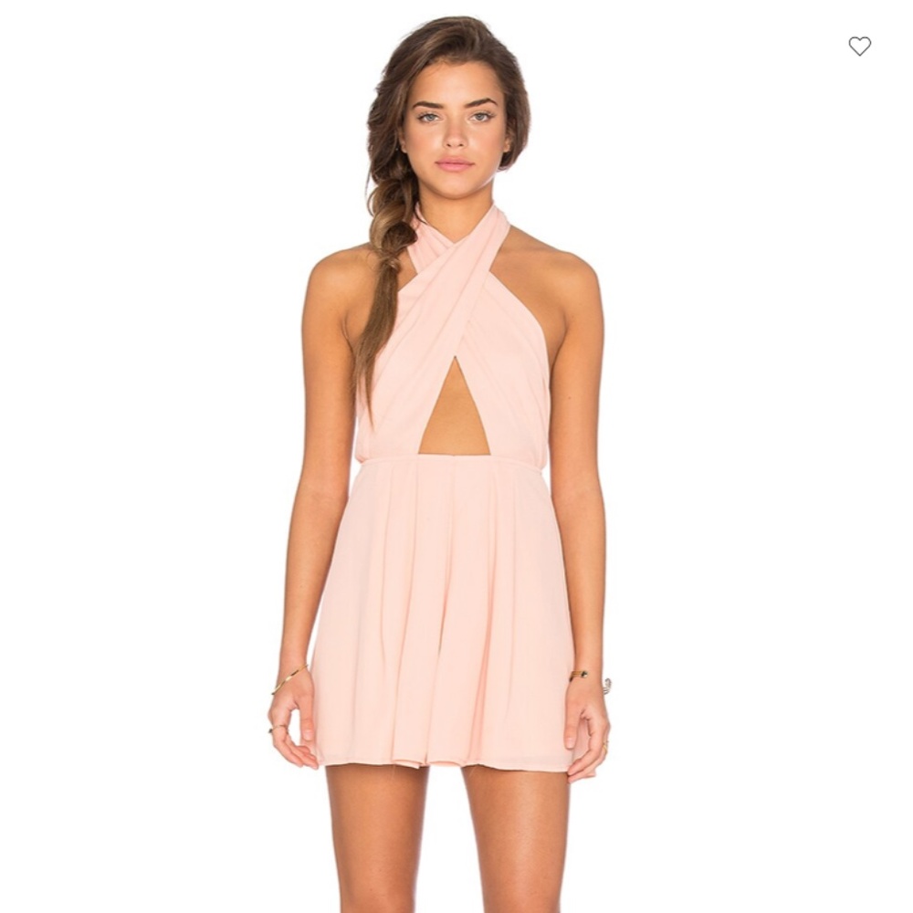 GLAMOROUS Dress in Dusty Pink XS
